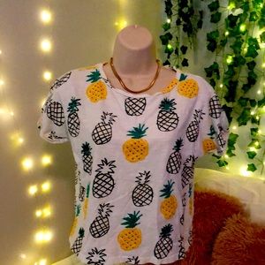 Cute pineapple shirt perfect for summer
